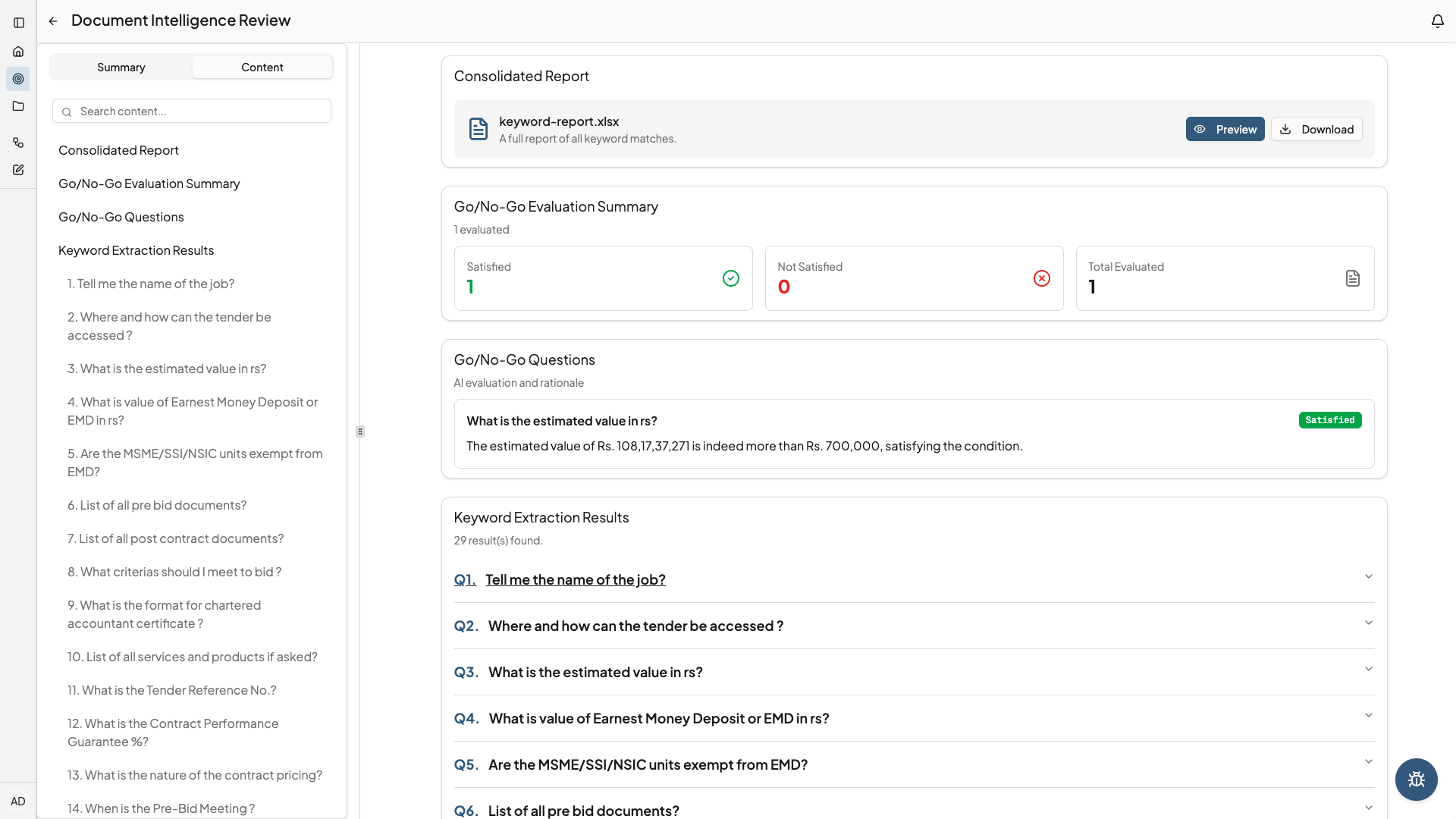 Eligibility & Go / No-Go Check